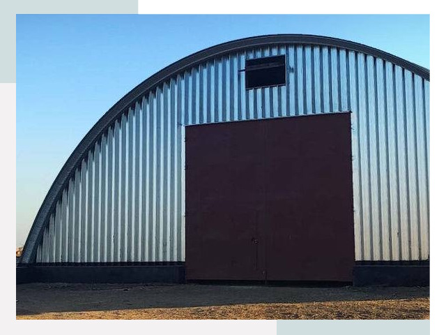 Бескаркасные ангары в Ставрополе