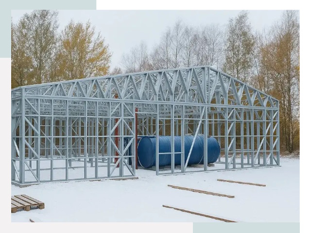 Металлические ангары в Ставрополе