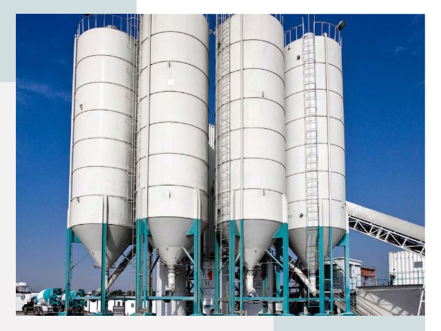 Строительство цементных силосов в Ставрополе