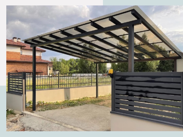 Металлические навесы в Ставрополь от 623 руб. за м²