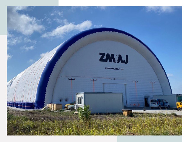 Брендирование ангаров в Ставрополе