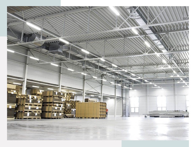 Освещение ангаров в Ставрополе