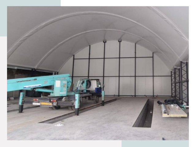 Внутреннее оснащение ангаров в Ставрополе