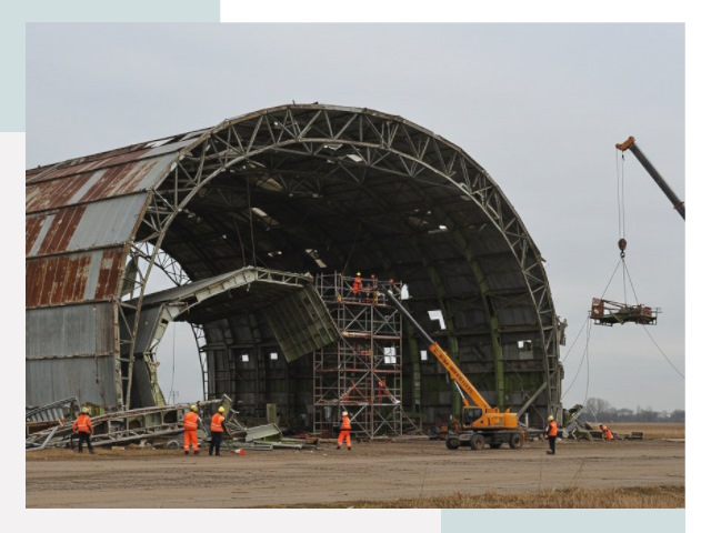 Демонтаж ангаров в Ставрополе
