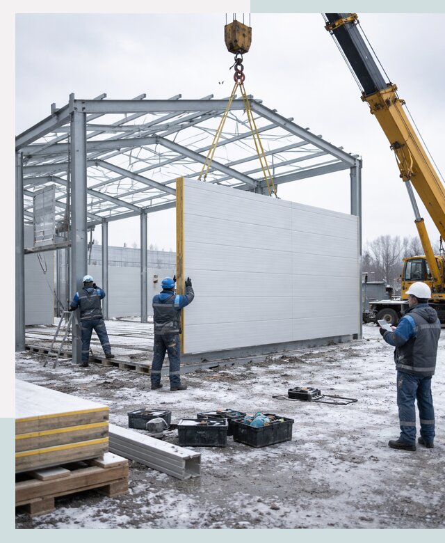 Строительство холодильных складов под ключ в Ставрополе