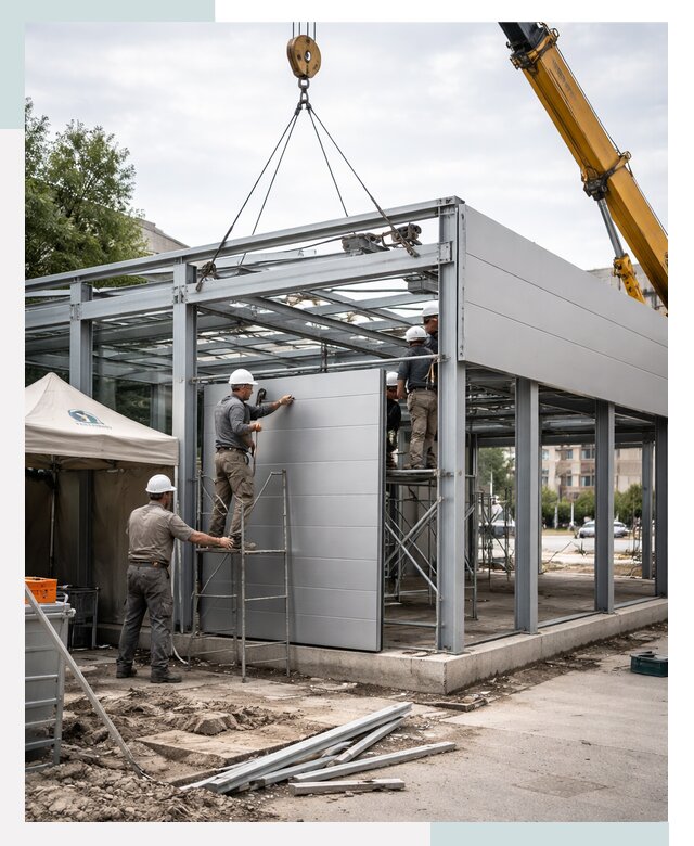 СтальСтрой-Ств: торговый павильон под ключ в Ставрополе от 36344 р.