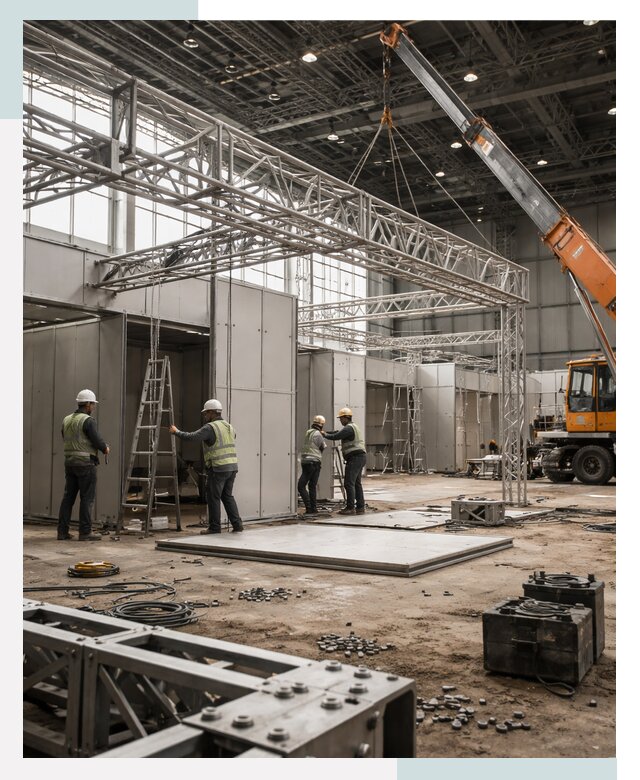 Строительство выставочных павильонов в Ставрополе от 36344 р.| СтальСтрой-Ств