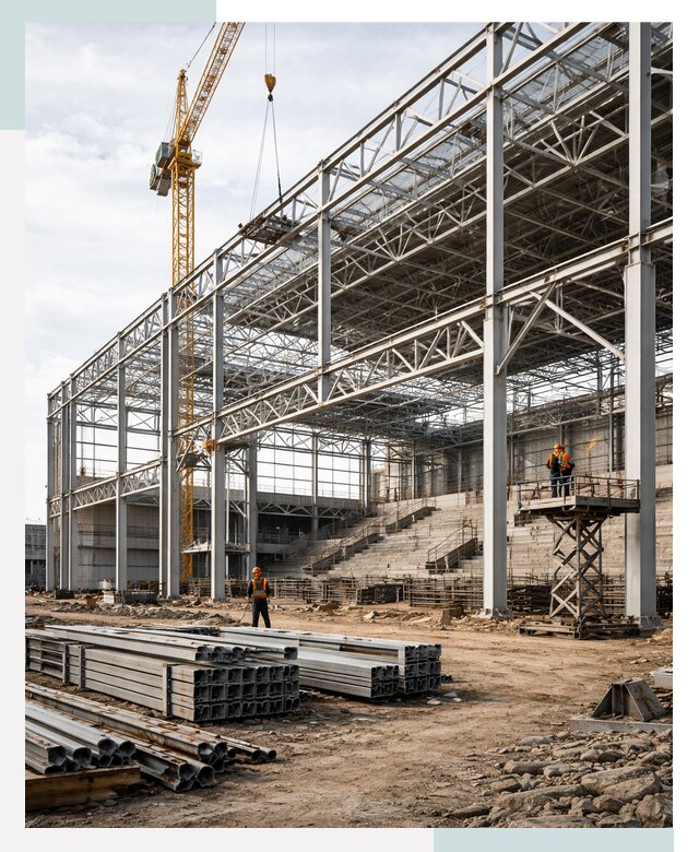 Строительство спортивных комплексов в Ставрополе от 31152 р. | СтальСтрой-Ств